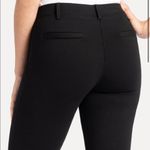 Betabrand  Straight Leg Classic Dress Pant Yoga Pants Black MP Photo 2
