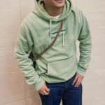 Supreme Authentic  Sage Color Box Hoodie Photo 0