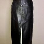 Siena Leather Skirt Womens 6 Used Black Photo 1