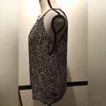 Women's Black and White Halter Top Photo 4