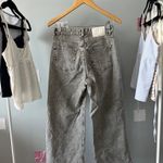 H&M  grey/black washed wide leg jeans  Photo 1