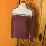 Free People  Nordic Fair Isle Mock Neck Pullover Sweater Sweatshirt Photo 10
