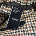 Cider Womens size 0XL XL Wide Leg Checkered Plaid Houndstooth Pants Academia Photo 6