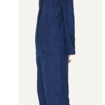 Free People NWT x Sandrine Rose Kimono Jumpsuit Sz Small Deep Blue Soft Photo 1