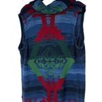 CHAPS Vintage Aztec Southwest Print Button Up Sweater Vest Photo 1