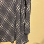 Erin London Charcoal and White Cowl Neck Sweater Gray Size 2X Photo 5