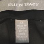 Ellen Tracy  Black Ankle Trouser Pants Size 12 EUC #5006 Photo 6
