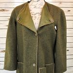 Vintage Army Jacket 1940’s World War II Green Size M Photo 1