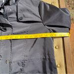 Saphirose Trench Black Windbreaker Jacket | Outdoor Raincoat Coat Small Photo 7