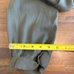 Vince  Green Pull On Drawstring Trousers Tapered Cuffed XS Olive Army Pants Photo 10