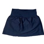 Lands' End  Flounce Swim Skirt Skort Brief Bottom black plus 20W Photo 2