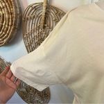 Amuse Society  A4116CLE Le Surf Tee White Black Graphic 100% Cotton NWT Large Photo 3