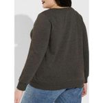 Torrid Vinylicons Peanuts Snoopy Mummy Halloween Graphic Sweatshirt Size 2 Gray Photo 1