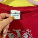 Red Wisconsin Badgers Graphic T Photo 3