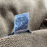 Vintage Floral Embroidered Sweater Vest Brown S Wool Blend Cottage Prairie Cabin Photo 6