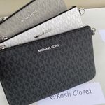 Michael Kors  Black Multi Crossbody Triple Pouch Purse Photo 6