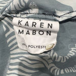 Anthropologie Karen Mabon Animal Pajama Short Sleeve Pajama Top Women’s Small Black Photo 3