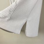 Z Supply The Wide Wale Corduroy Pullover Hoodie Size Medium Off White Photo 8