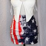 A3 design American Flag Skirt size XS White Photo 1