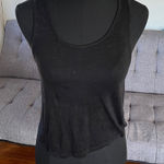 ANINE BING  100% Linen Charcoal Knit Top size XS Photo 0