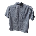 Isaac Mizrahi  sleepwear striped button down pj 2 pc set small p29 Photo 1