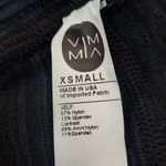 Vimmia Blue and Black Cropped Leggings NWT Size XS Storm Charge Legging Photo 6