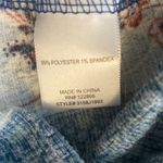 Chenault Boho Blouse Top Womens M Scoop Tie Neck Bell Sleeves Paisley Colorful Size M Photo 7