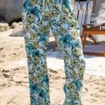 Beach Riot  | Tropical Floral Print Pants Blue Lagoon | M Photo 0