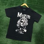 The Misfits Zombie Girl Punk Rock Band T-Shirt Size Large Photo 2