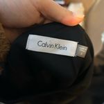 Calvin Klein Faux Leather Trim Pencil Skirt Photo 2