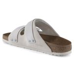Birkenstock Uji Sandal in Antique White 41 10 Women Nubuck Suede Leather slides Photo 5