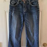 Buckle BKE Denim Women’s Drew Stretch Capris Distressed Size 29 Y2K Shorts Long Photo 0