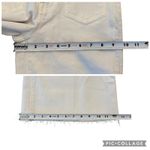 Madewell Flared Wide-Leg Crop Jeans Raw Hem High Waist White Ivory Size 23 NEW Photo 7