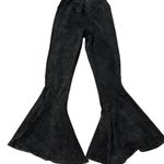 Earthbound Flower Child Black Flare Pants Size Small Photo 6