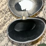 Gucci Logo Flores Calf Leather Heeled Ankle Boots Photo 9