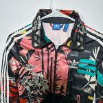 Adidas  Originals Firebird floral print x-small women’s full zip jacket Photo 4