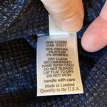 Michael Lauren  ML-5375-NVT Shane Oversized Pullover w/Thumbhole Size XS/S Navy ( Photo 5