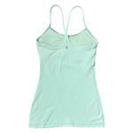 Lululemon  Power Y Tank Top Cami Size 2 Mint Green Gym Athleisure Workout Preppy Photo 3