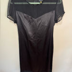Plenty by Tracy Reese Silk Slip Dress S Midi Silk Dress‎ Romantic Black Photo 0