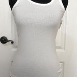 Aerie New ‎ Women's White Ribbed Tank Top - XS - 100% Cotton - NWT Photo 0