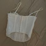Urban Outfitters White Corset Photo 3