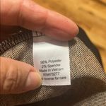 SO  Brown Plaid Overall Mini Dress Fall Winter Small Photo 2