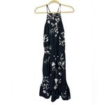 Joie  Deme‎ B Halter Hi/Low Dress in Midnight Blue Women's sz S Photo 8