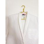 Diane Von Furstenberg Deadstock Vintage 80s  Monogram Blazer Size 14 Preppy Photo 3