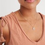 Aerie  Tie Shoulder Romper Photo 4