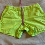 J.Crew green cotton chino shorts size 8 zipper fly casual summer Photo 7