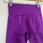 Bo+Tee  Purple Push Yourself Bike Shorts Photo 5
