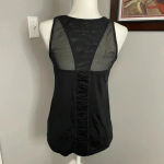 Spanx  Streamlined Mesh Back Sleeveless Activewear Tank Top Black Women's Small Photo 2