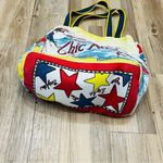 Brighton  Canvas Chic Ahoy Travel Bag beach bag red blue Photo 3