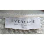 Everlane  Sweatshirt Womens Size Extra Small Off-White Crew Neck Pullover  Casual Photo 4